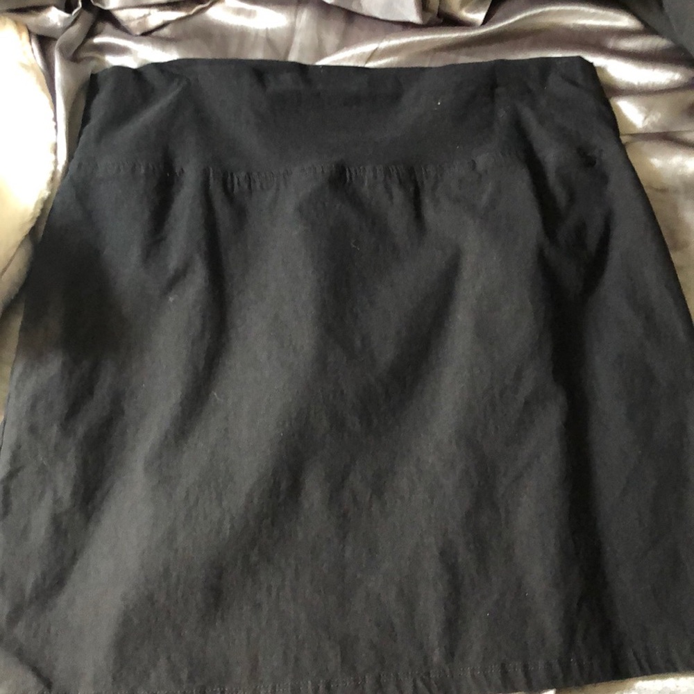Black work skirt